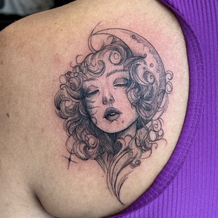 Tatuaje de Lou Bahia