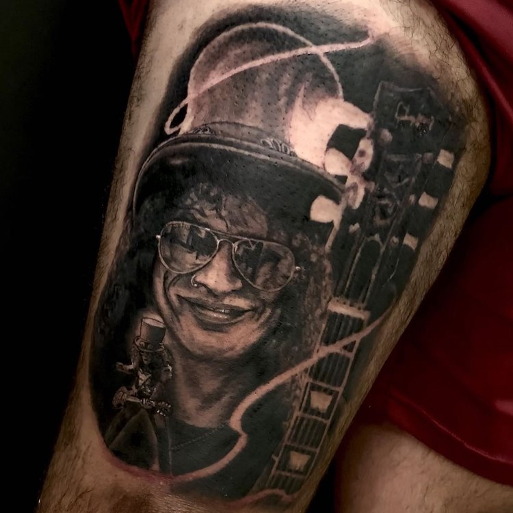 Tatuaje de Juan Manuel Buttussi