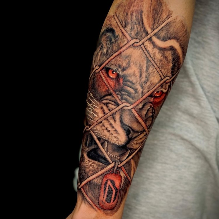Tatuaje de Juan Manuel Buttussi