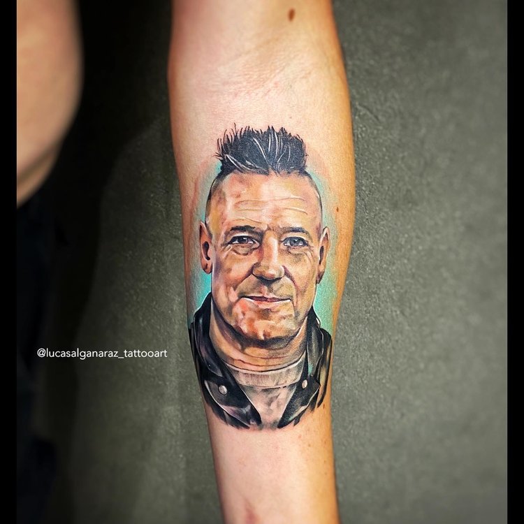 Tatuaje de Lucas Algañaraz