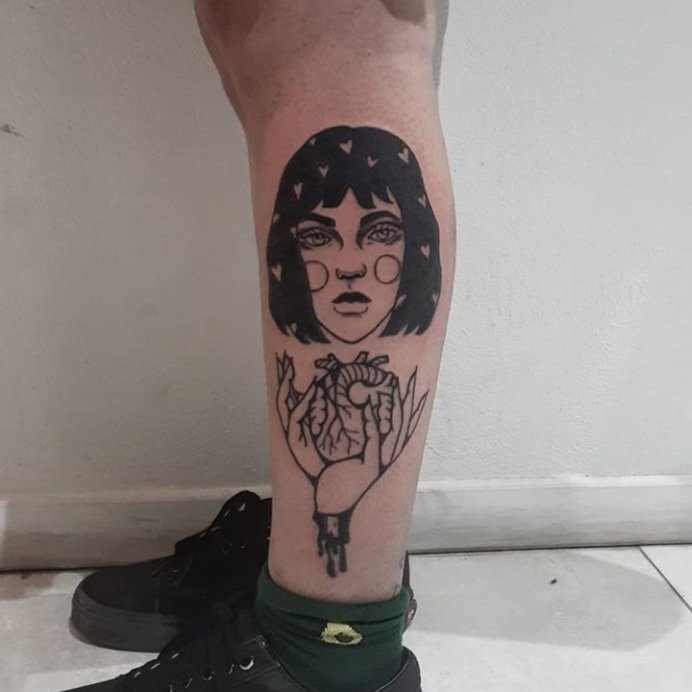Tatuaje de Cuadro Macabro