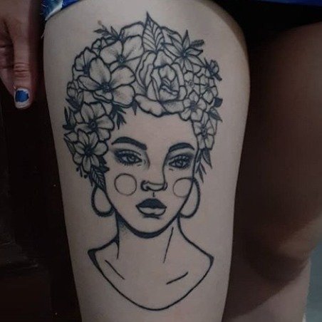 Tatuaje de Cuadro Macabro