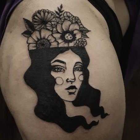 Tatuaje de Cuadro Macabro