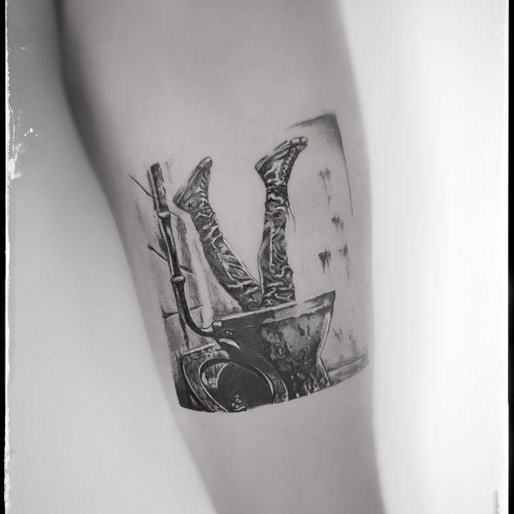 Tatuaje de Esteban London