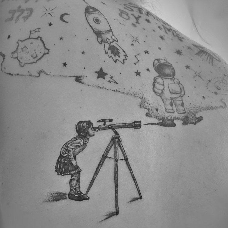 Tatuaje de Esteban London