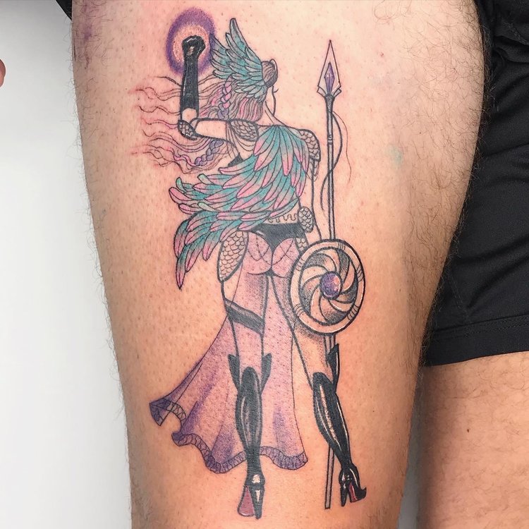Tatuaje de Vanesa Carricaburu