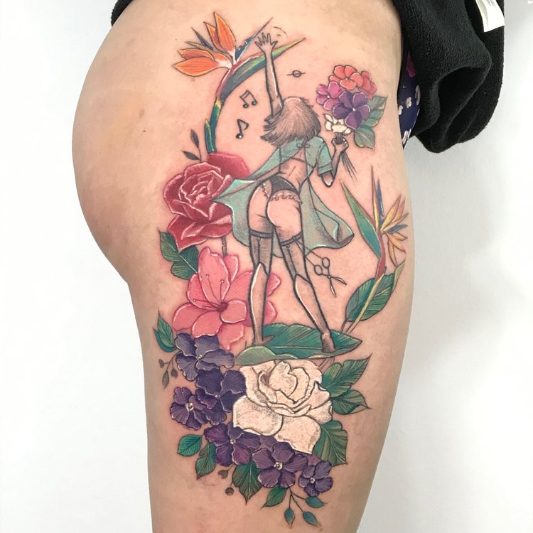 Tatuaje de Vanesa Carricaburu