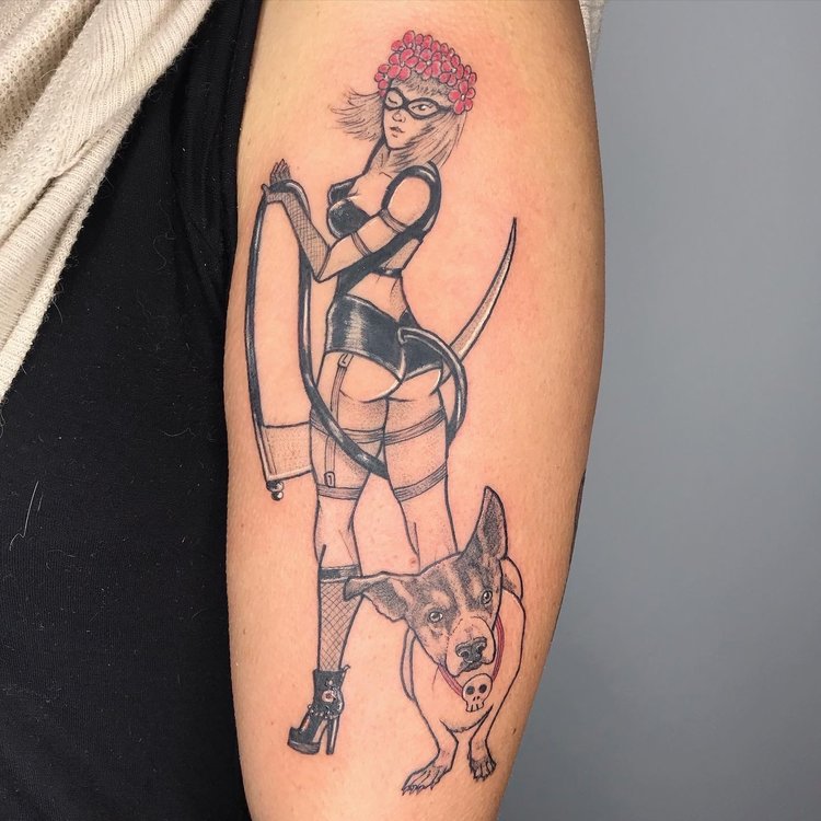 Tatuaje de Vanesa Carricaburu