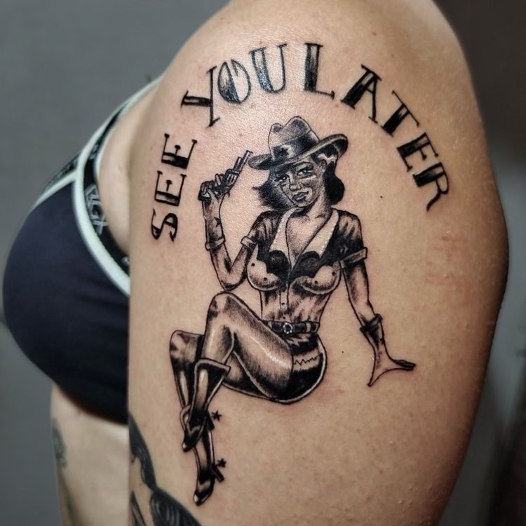 Tatuaje de Lucio Puga