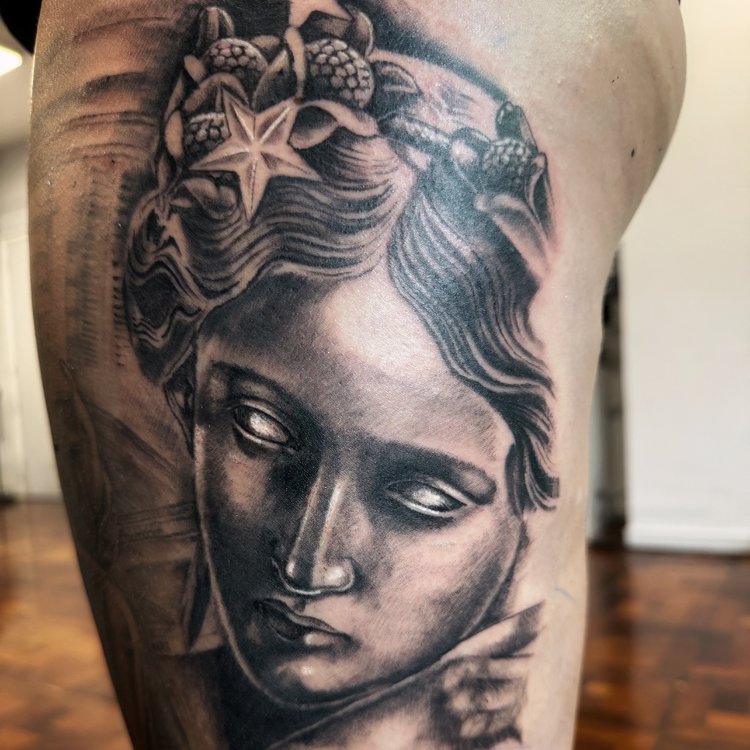 Tatuaje de Lucio Puga