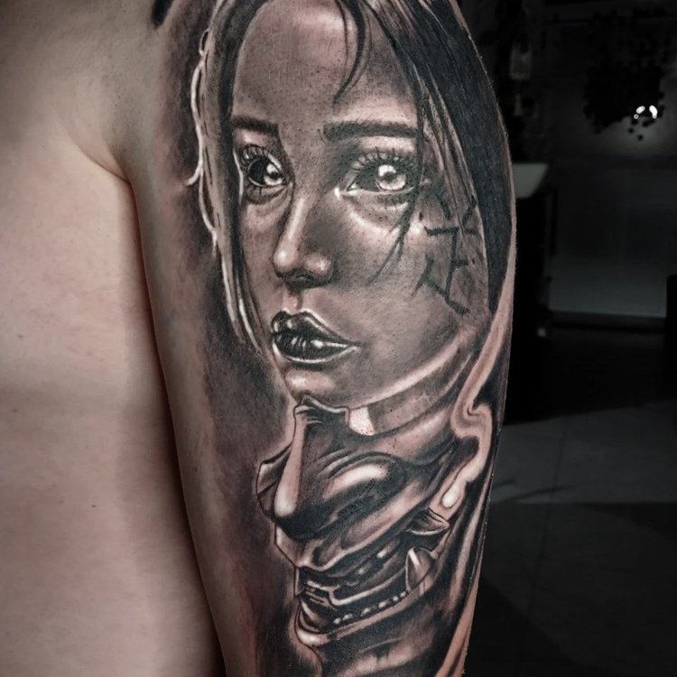 Tatuaje de Lucio Puga