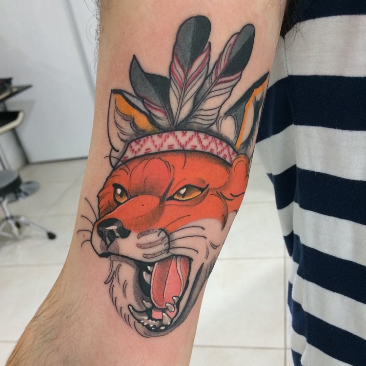Tatuaje de Nacho Coliqueo