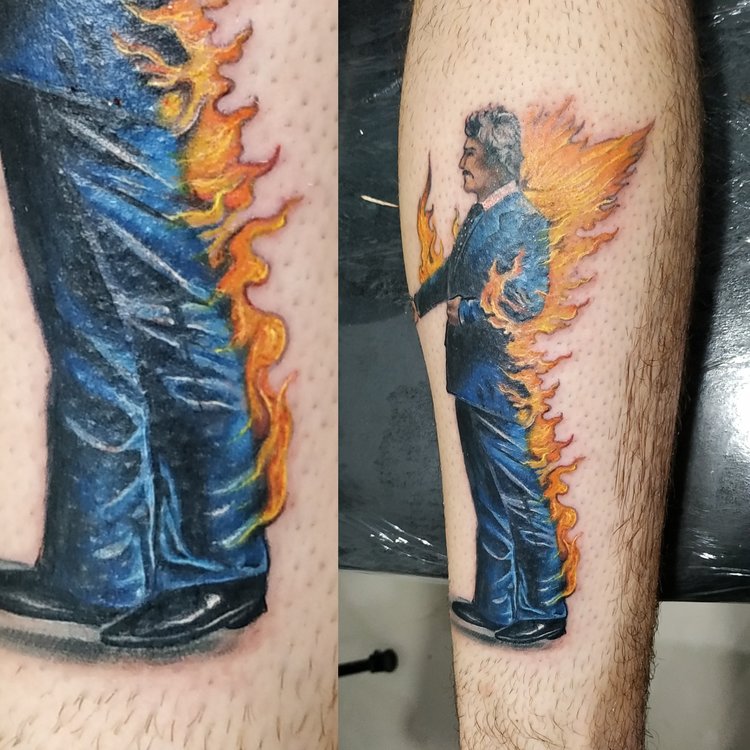Tatuaje de Dan Carter