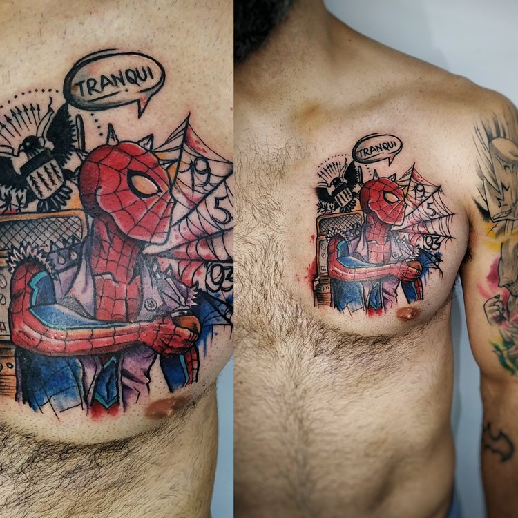 Tatuaje de Dan Carter
