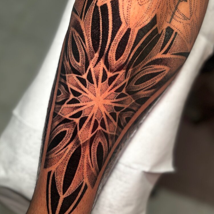 Tatuaje de Damian Forestier