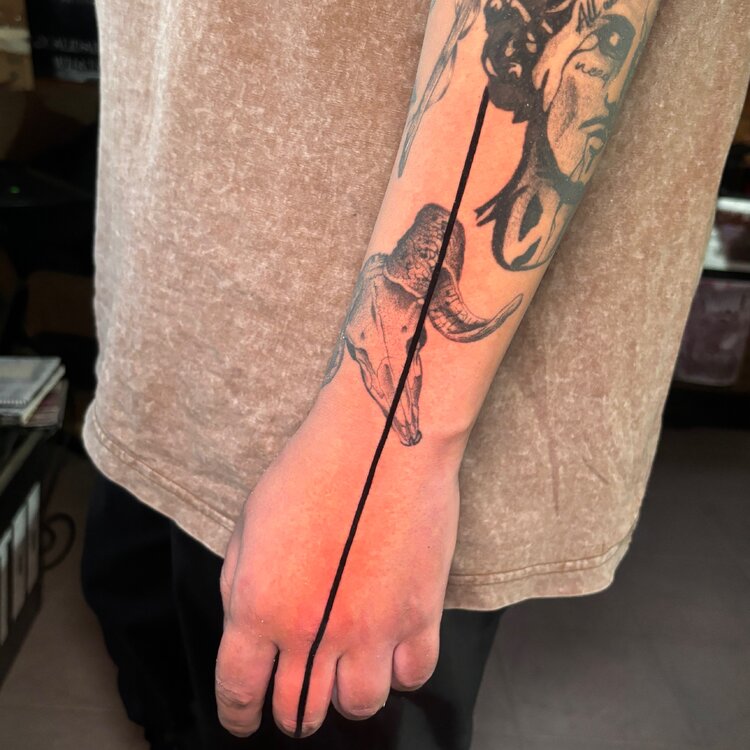 Tatuaje de Damian Forestier