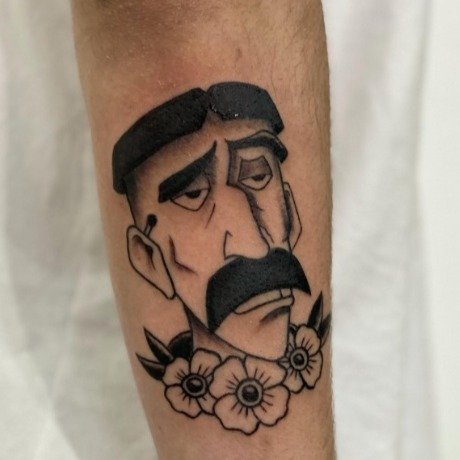 Tatuaje de Nahuel Boari