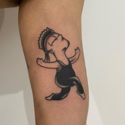 Tatuaje de Nahuel Boari