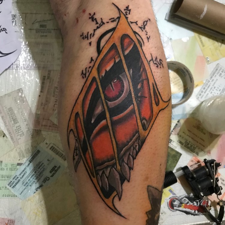 Tatuaje de Santiago Silva