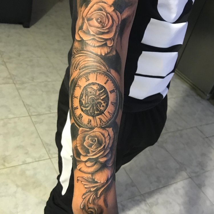 Tatuaje de Santiago Silva