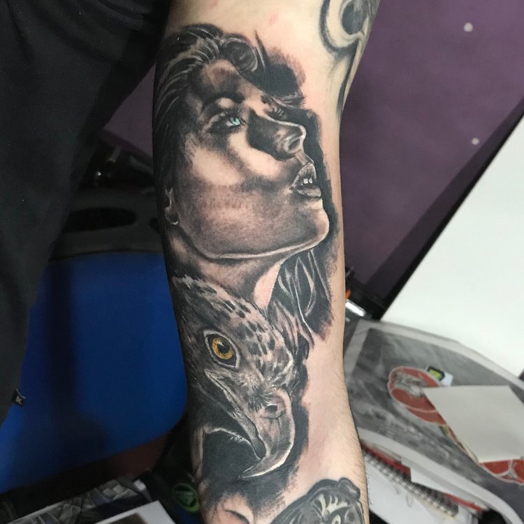 Tatuaje de Santiago Silva