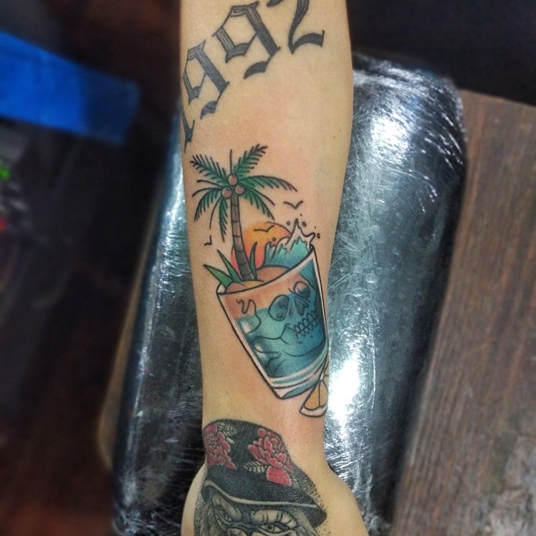Tatuaje de Maximiliano Piaskoski