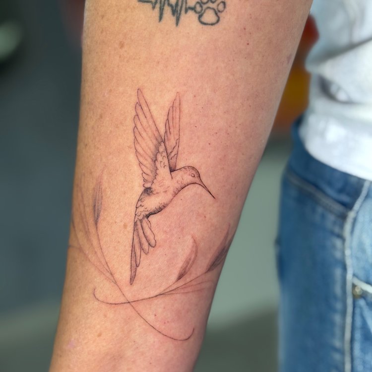 Tatuaje de Bad Ideas Social Clib