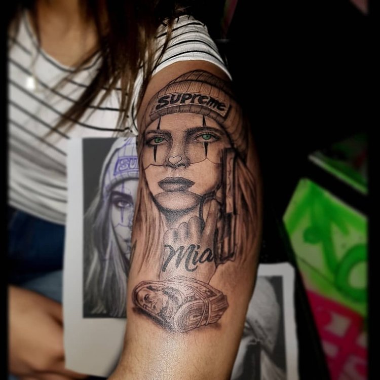 Tatuaje de Chino Sanchez