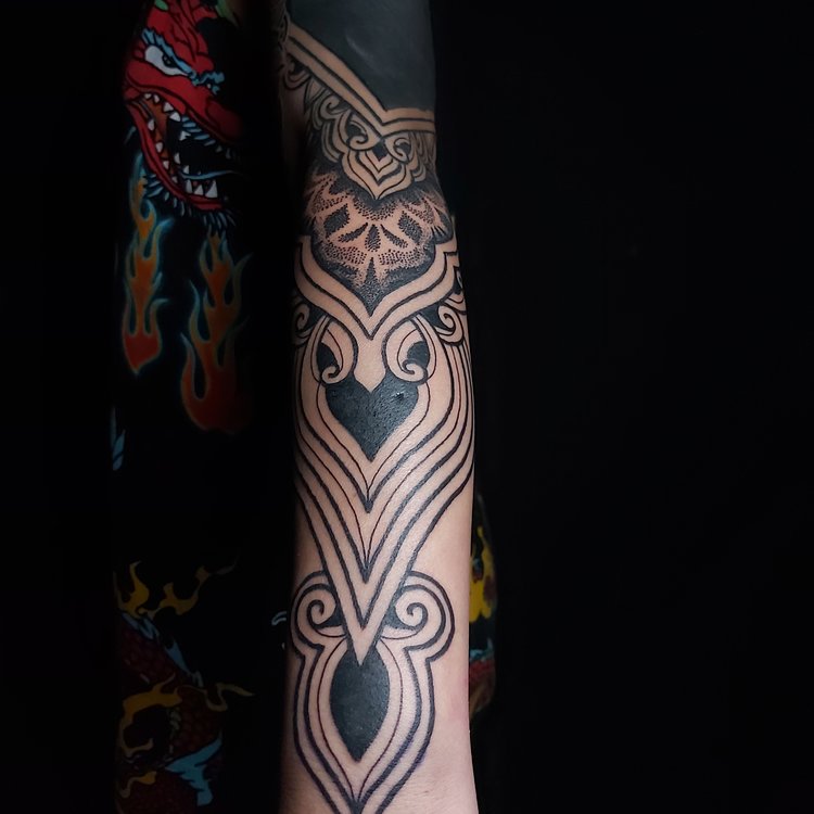 Tatuaje de Lautaro Montiel