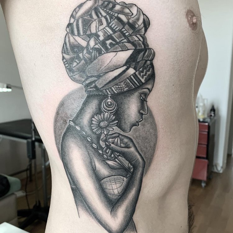 Tatuaje de Flor De La Cruz