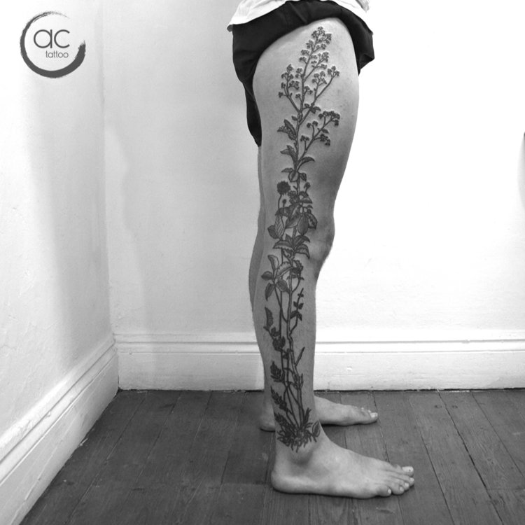 Tatuaje de Anabel Correa