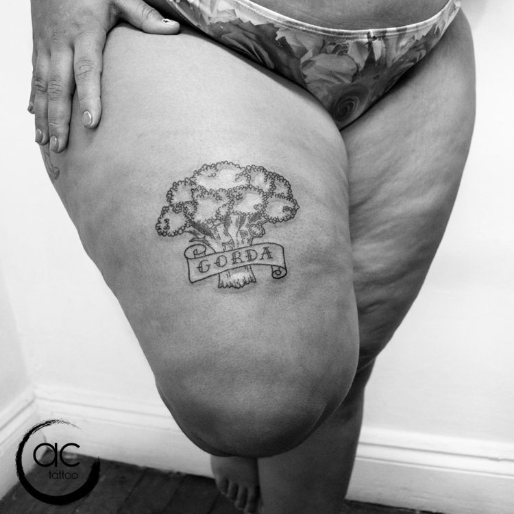 Tatuaje de Anabel Correa