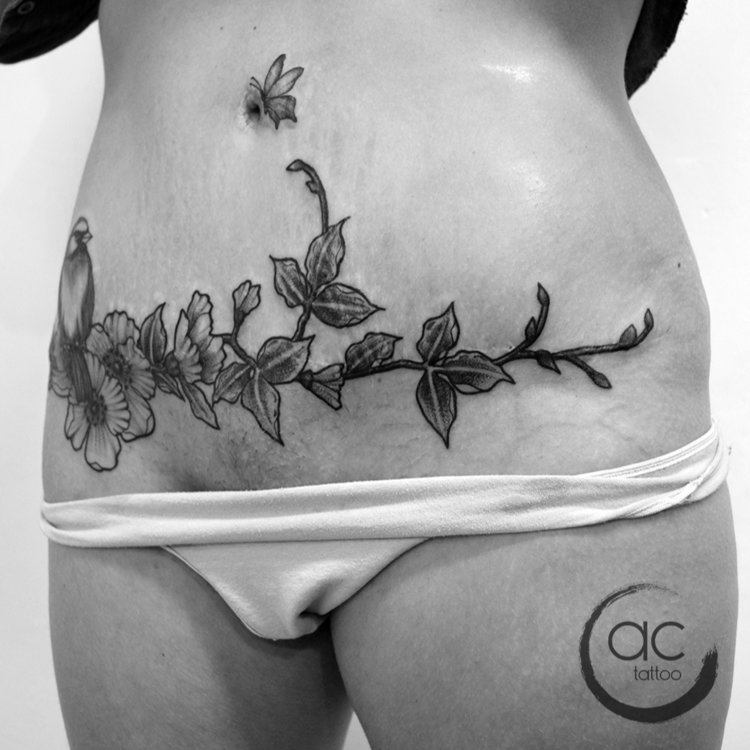 Tatuaje de Anabel Correa