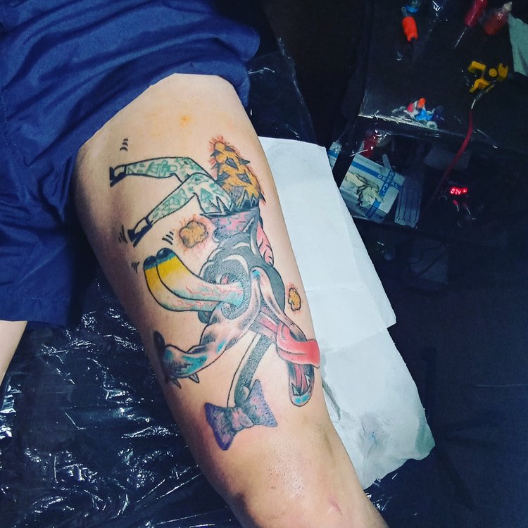 Tatuaje de Brian Ledo