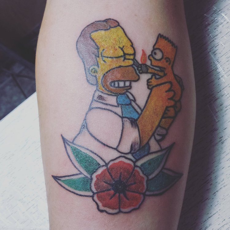 Tatuaje de Brian Ledo