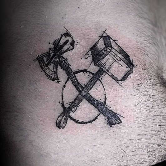Tatuaje de Paul Bastias