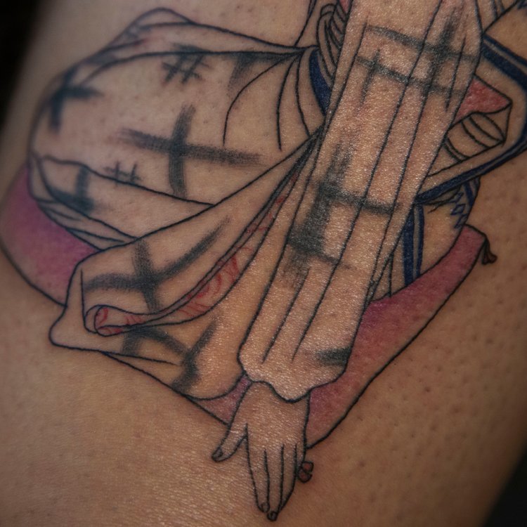 Tatuaje de Meri Prodan/Poxi