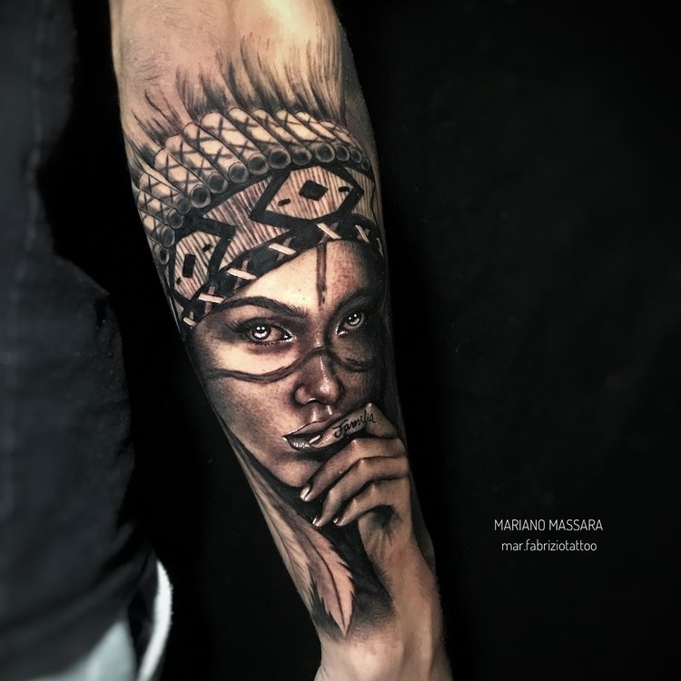 Tatuaje de Mariano Fabrizio Massara