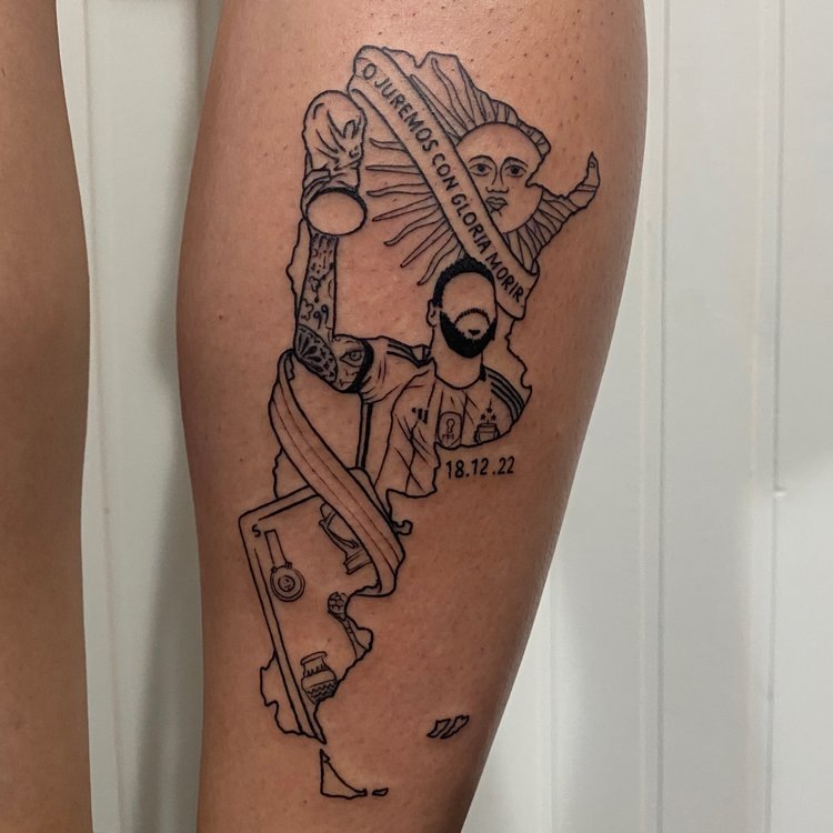 Tatuaje de Maty Rego