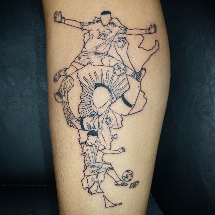 Tatuaje de Maty Rego