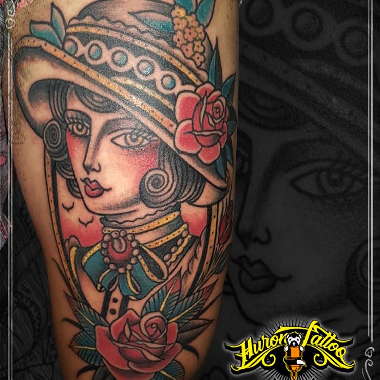 Tatuaje de HURON Tattoo
