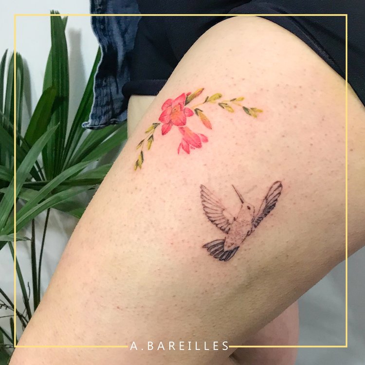 Tatuaje de Aye Bareilles