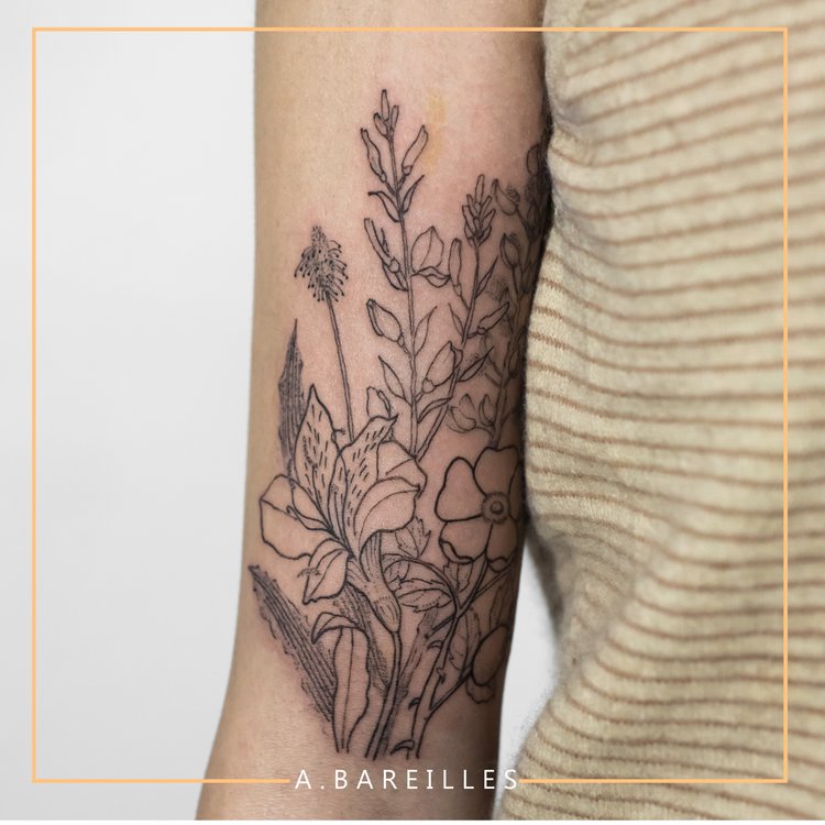 Tatuaje de Aye Bareilles