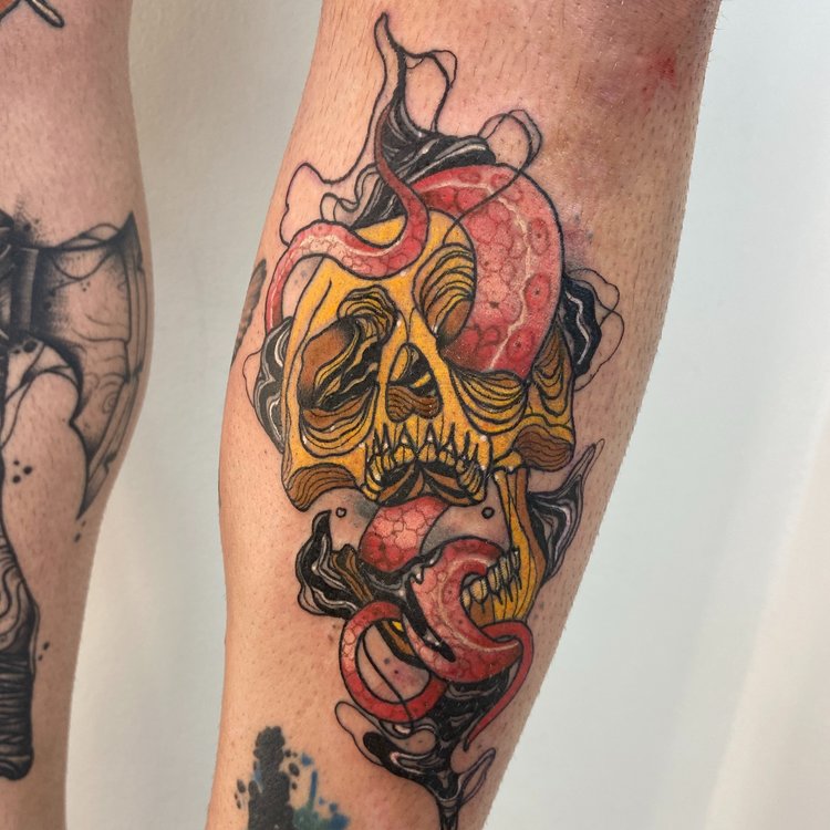Tatuaje de Cesarpadrontattoo