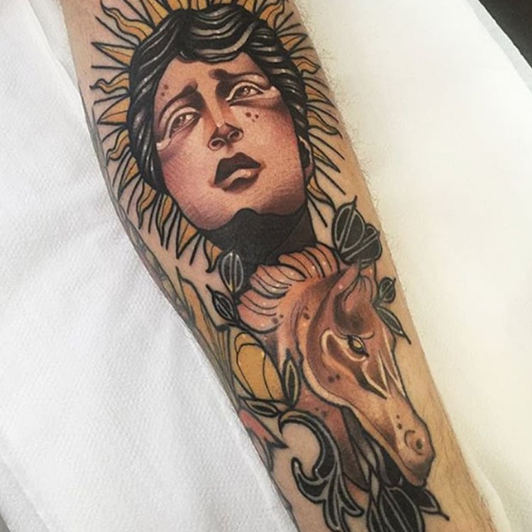 Tatuaje de Cesarpadrontattoo
