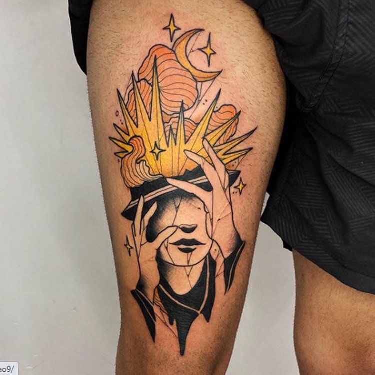 Tatuaje de Cesarpadrontattoo