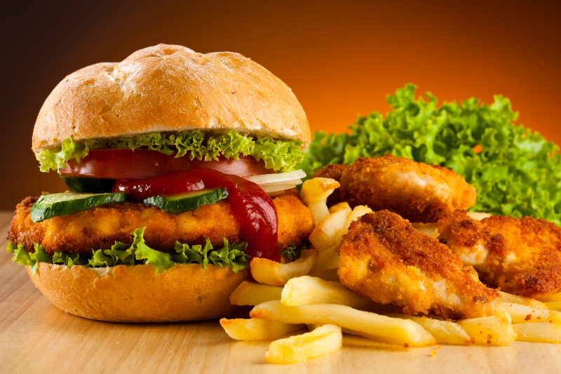 Hamburguesa de pollo
