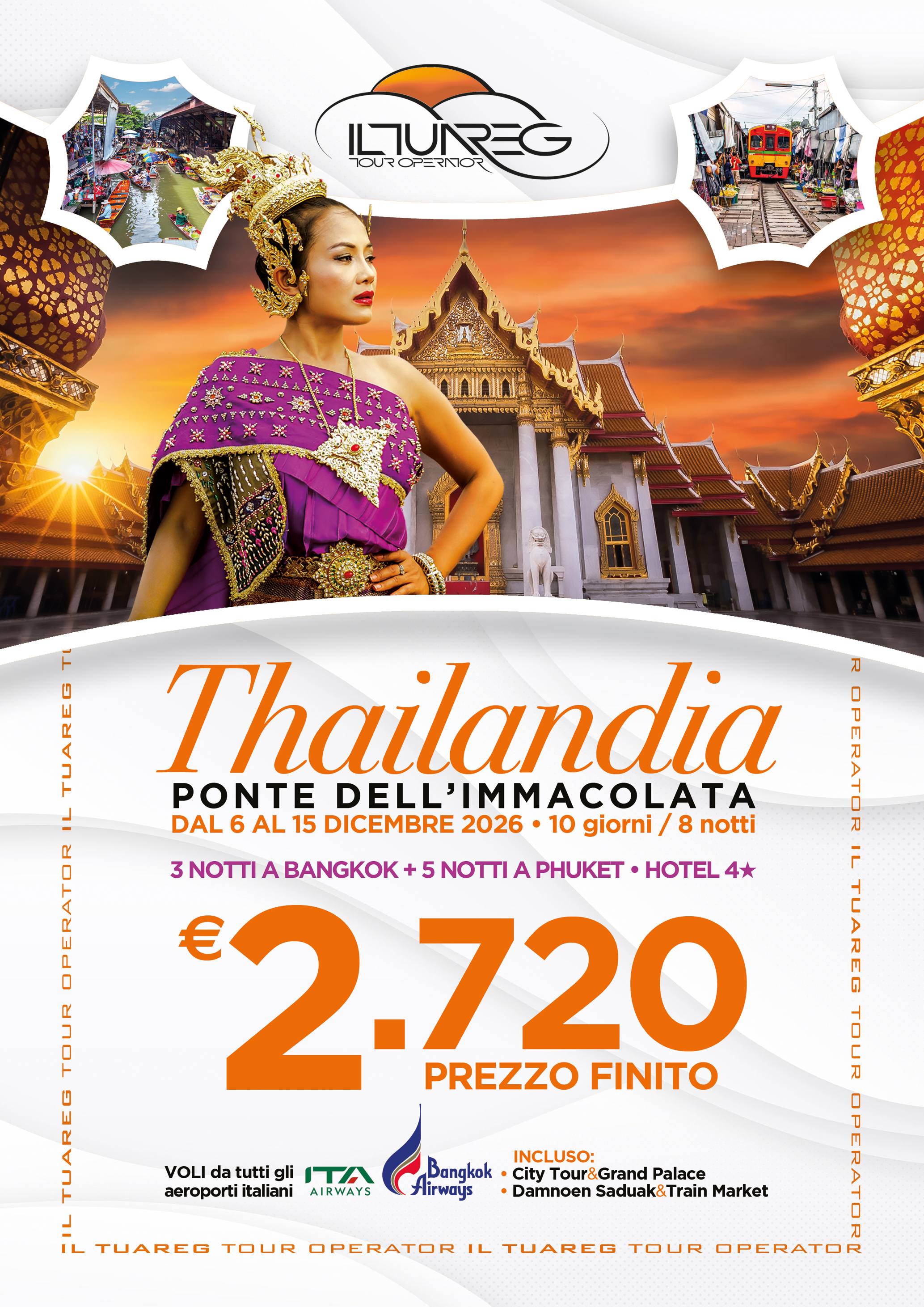 Ponte Immacolata - Thailandia: Bangkok & Phuket