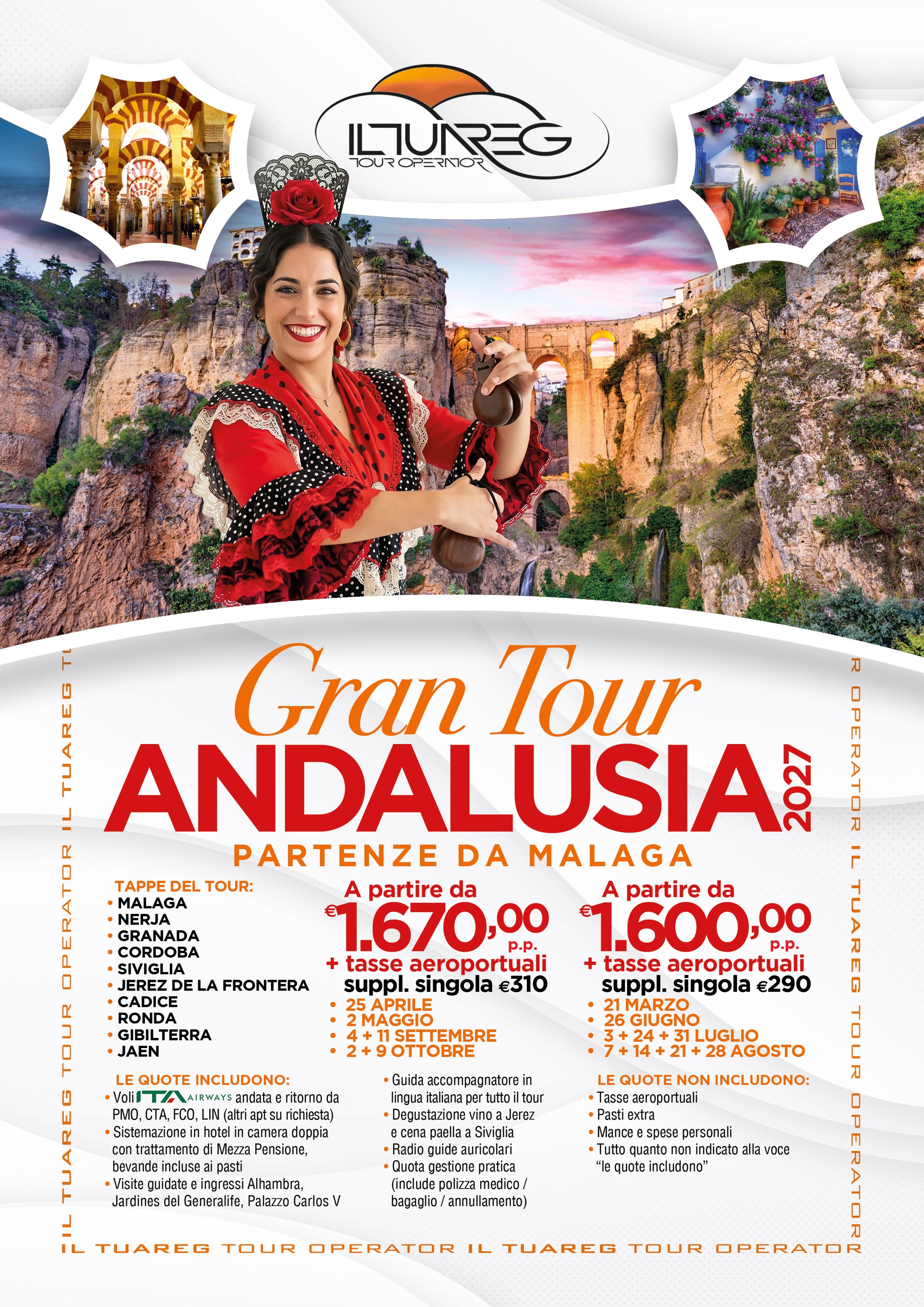Gran Tour Andalusia (da Malaga)