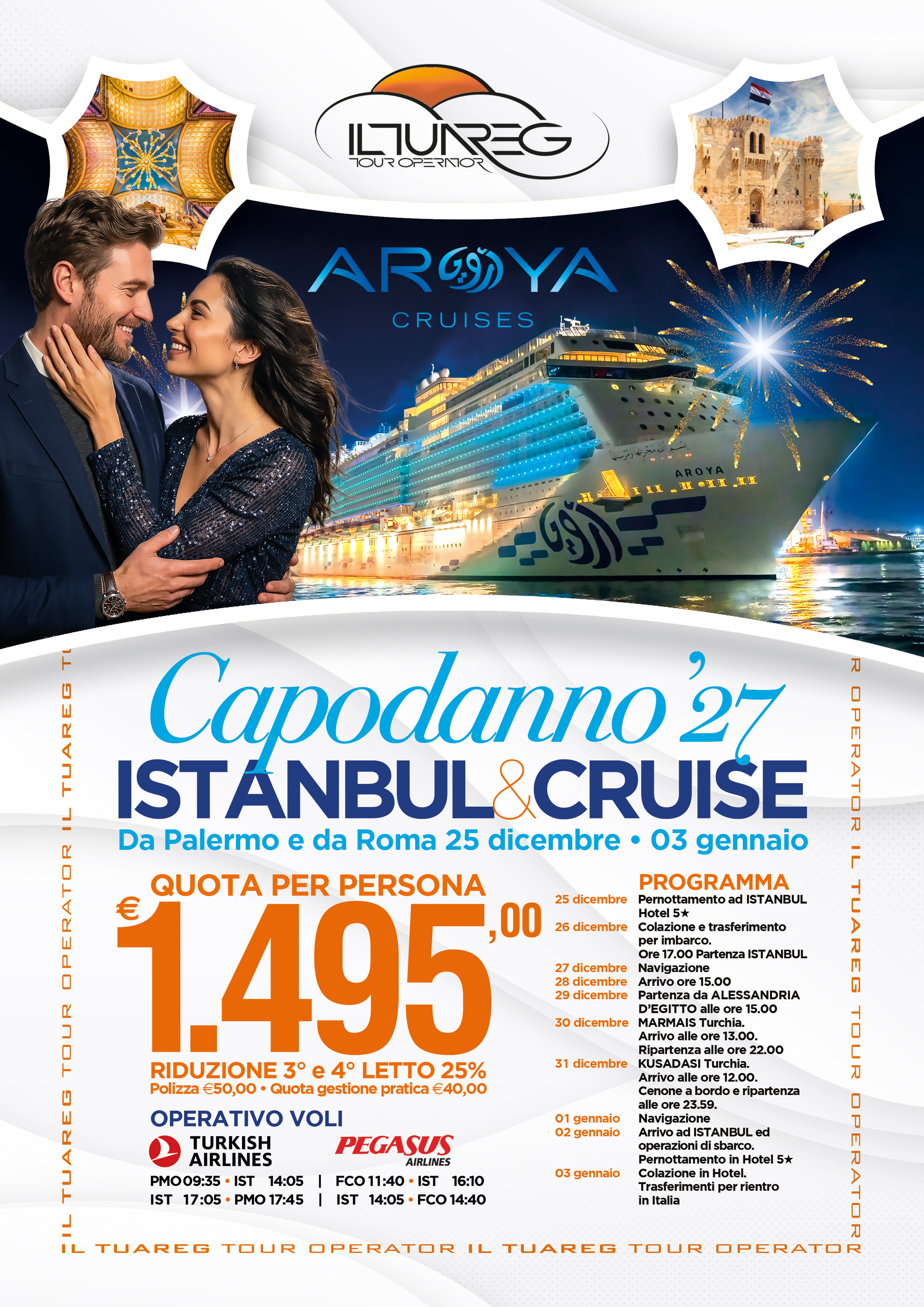Istanbul & Cruise - Capodanno 2027